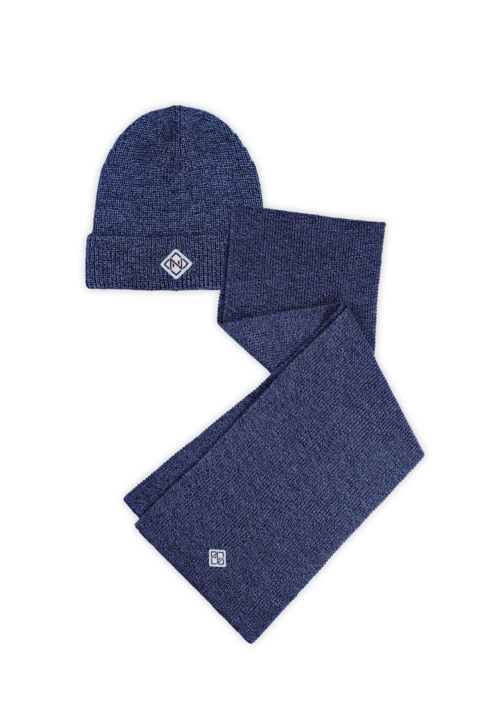 GREY HAT & GREY SCARF