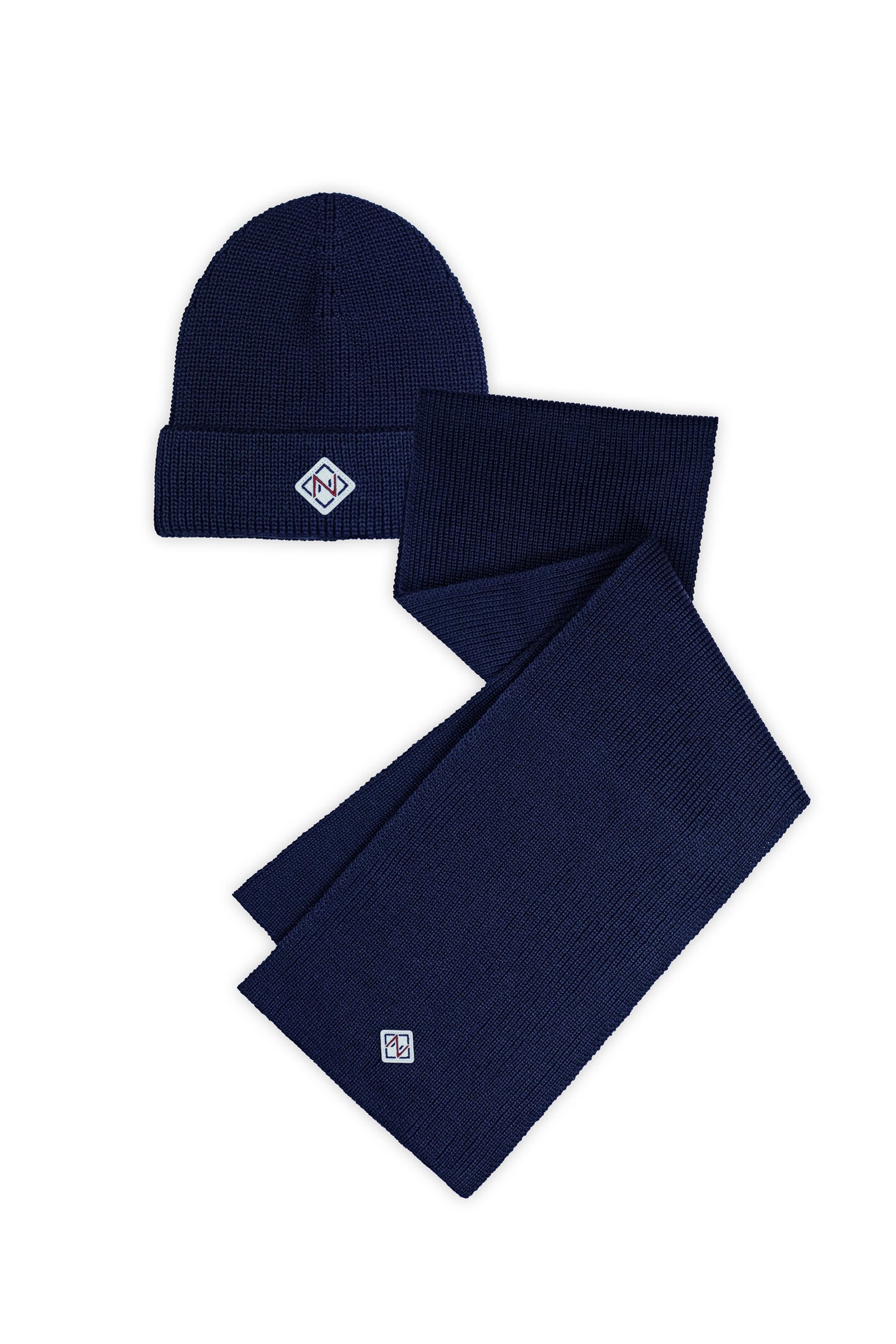 NAVY HAT & NAVY SCARF